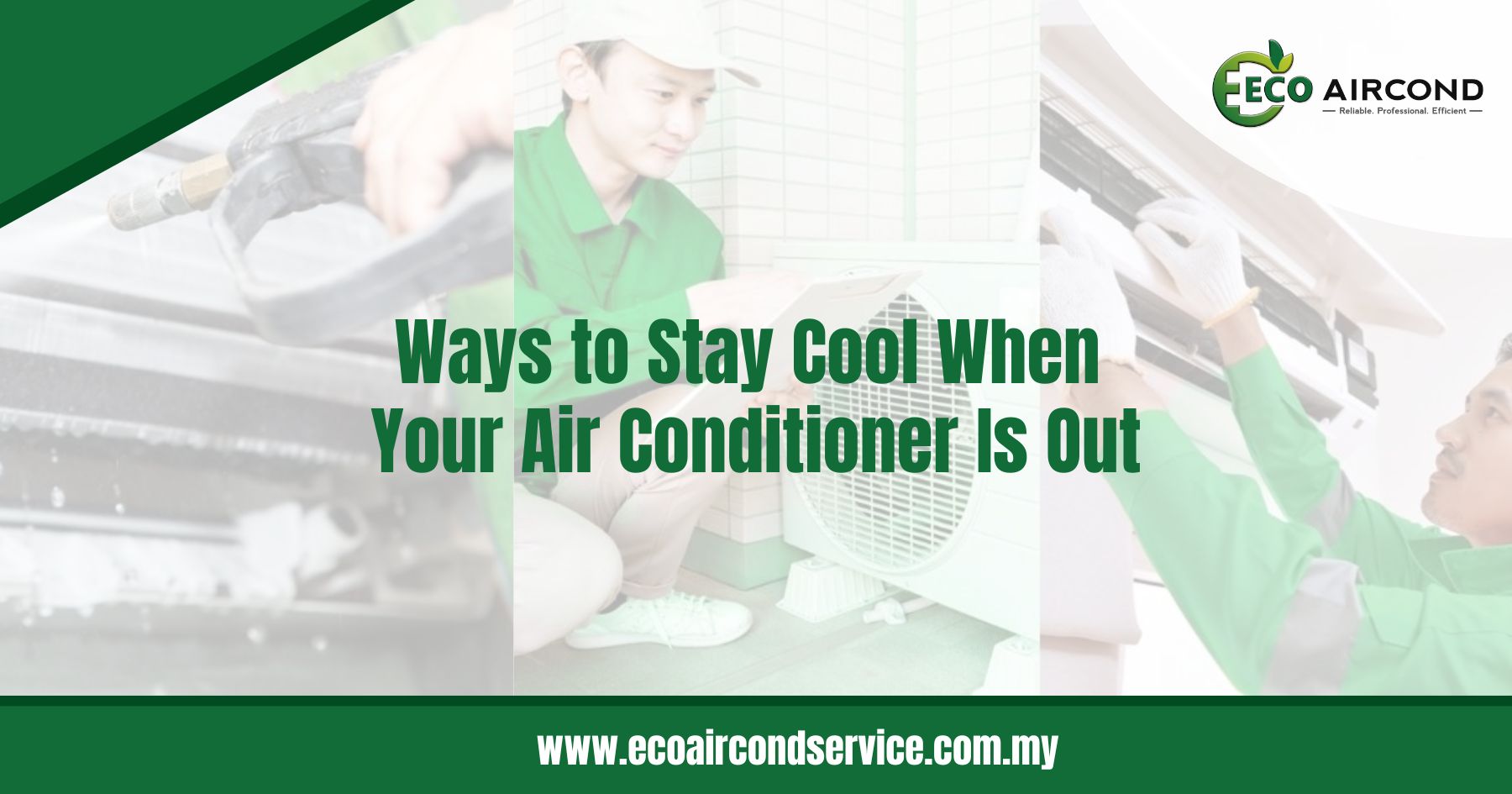 Ways to Stay Cool When Your Air Conditioner Is Out